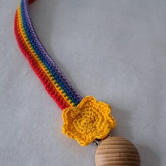 Regenboog speenkoord