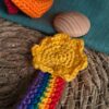 Regenboog speenkoord